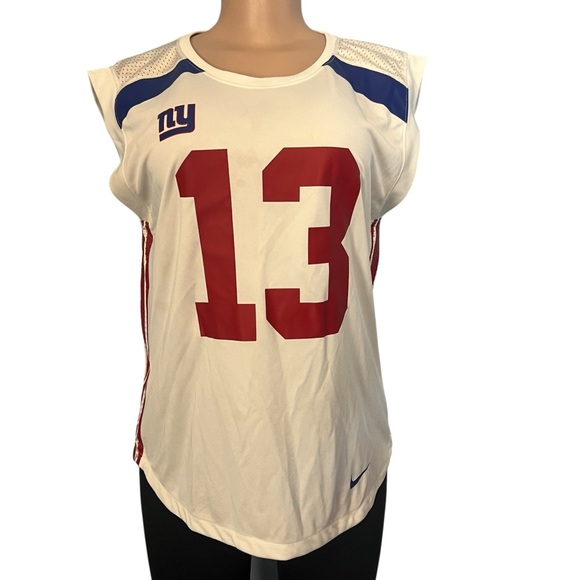 Nike Odell Beckham Jr New York Giants #13 Tank Top Jersey - Picture 1 of 8